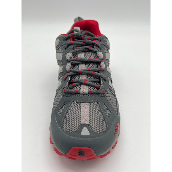 The North Face Mens Gray/Red Single Left Hiking Shoe Size 9 Gore-Tex Mesh Trail - Picture 2 of 7